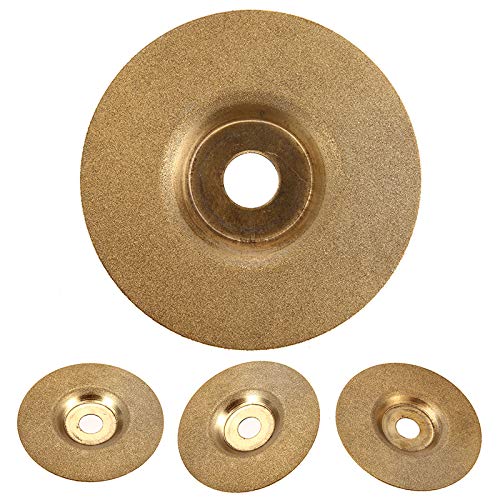 Disco abrasivo de diamante para hormigón, Disco de corte de copa de 4 pulgadas con revestimiento de diamante for amoladora angular, abrasivo for metal y césped, 100 x 16 mm