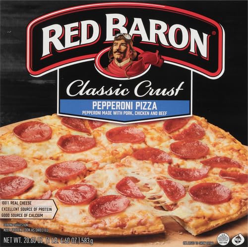 Red Baron Classic Pepperoni Pizza 20 60 oz Frozen — view 3