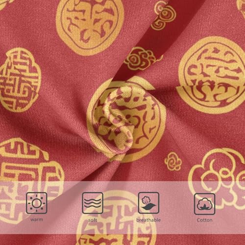 Girls' Sport Panties Breathable Underwear for Kid Red Traditional3