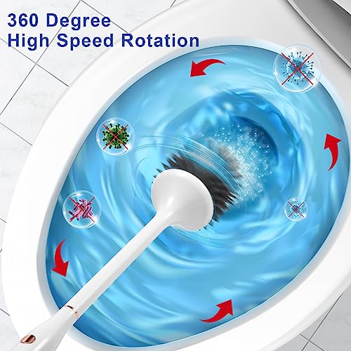 Ratolo ELECTRIC TOILET BRUSH Silicone Toilet Brush,Toilet Bowl Brush And Holder Set thumb #5