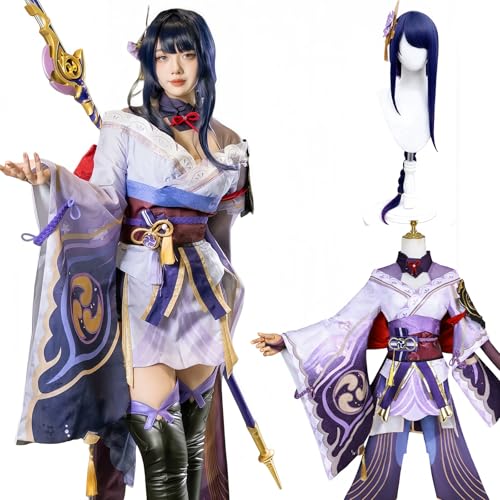 Enchakats Adult Genshin Impact Cosplay Raiden Shogun...