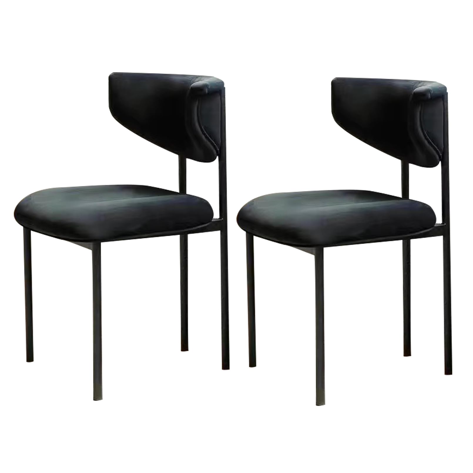 Chaises de salle à manger lot de 2 rembourrées chaises de cuisine salon bureau