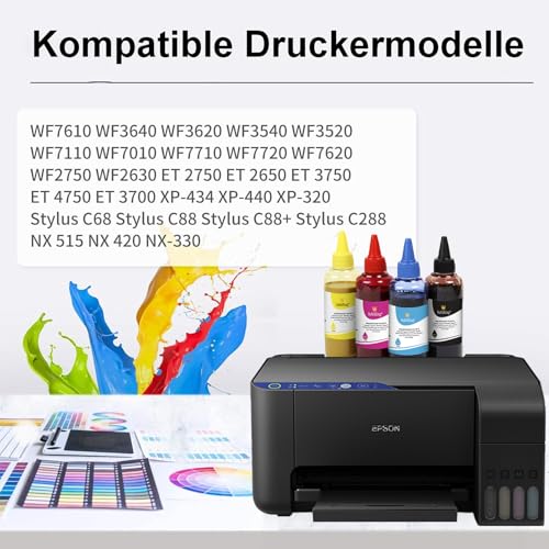 Inchiostro Sublimatico Subliking 4x 100ml CMYK Set per stampanti Epson, Ricoh, Sawgrass