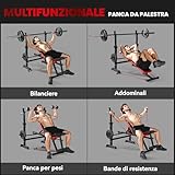 Zoom IMG-2 sportnow panca palestra multifunzione con Zoom IMG-2 sportnow panca palestra multifunzione con