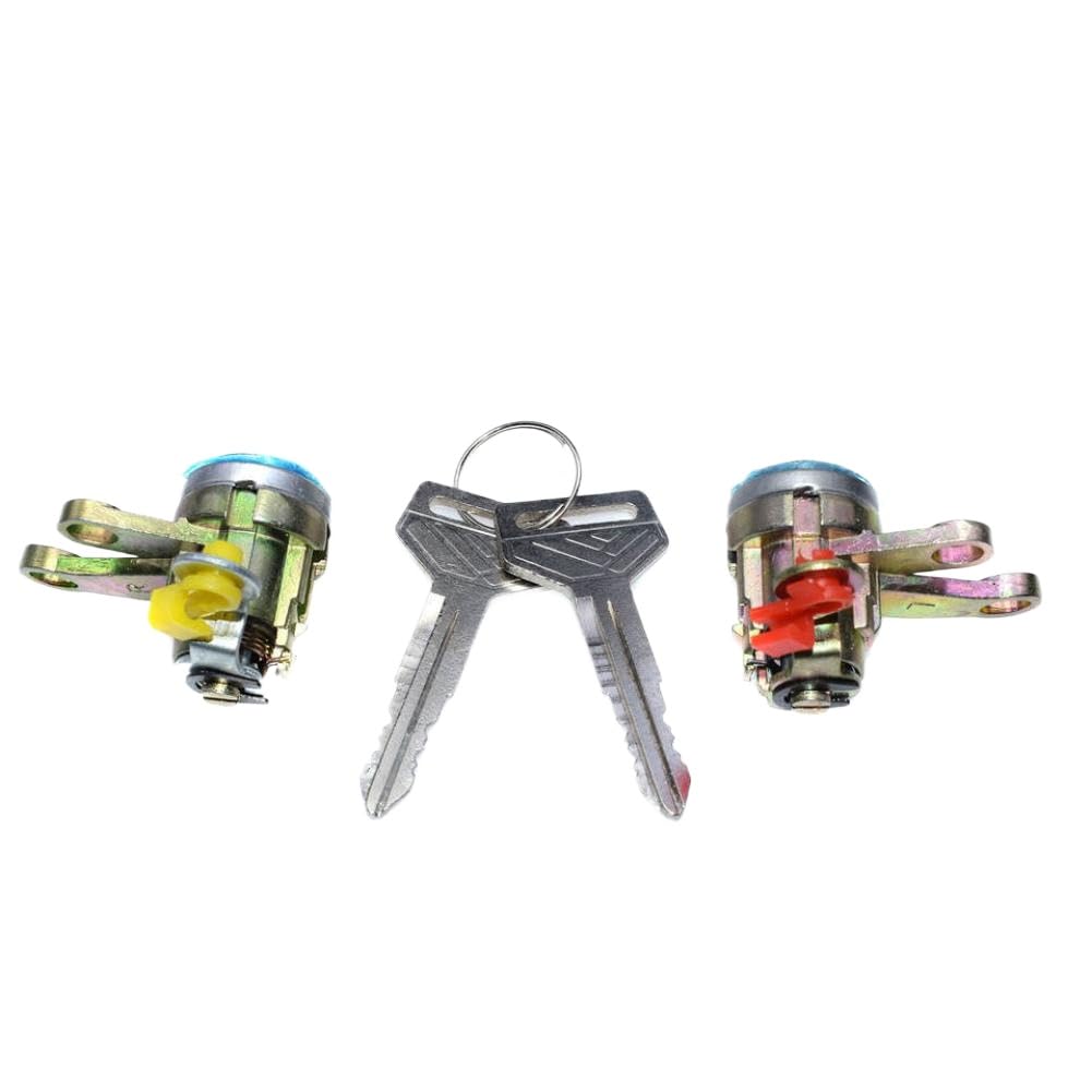 Hywmcunck Onecolor Car Door Lock With Key Set Compatible With 1992 1993 1994 1995 1996 Models 69052-33010 69051-33010 6905233010 6905133010
