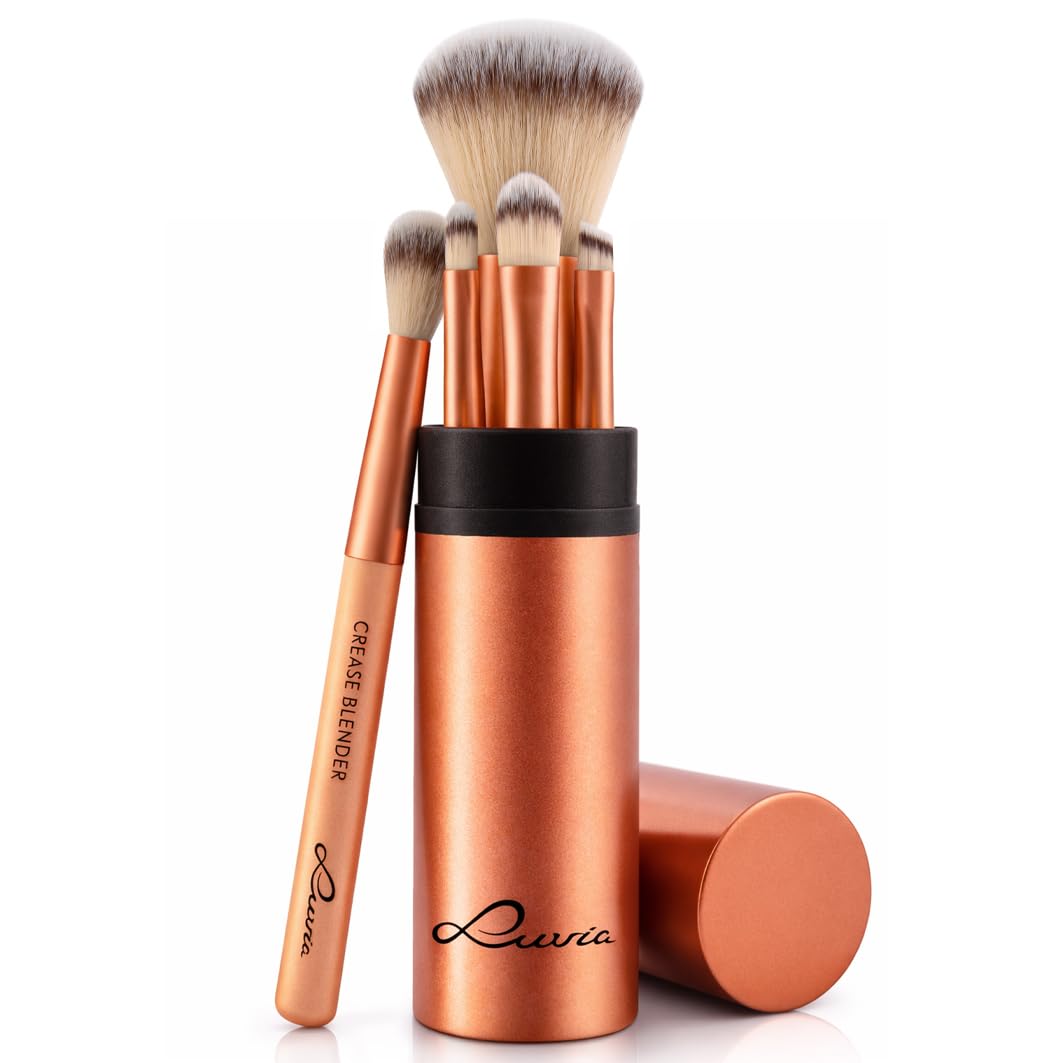 Professioneller Make-up Pinsel Luvia, Flüssiger Lidschatten Schminkpinsel, Eyeshadow Pinsel, Concealer Pinsel, Augenpinsel, veganer Kosmetikpinsel, 310 // Cream Shader - Candy