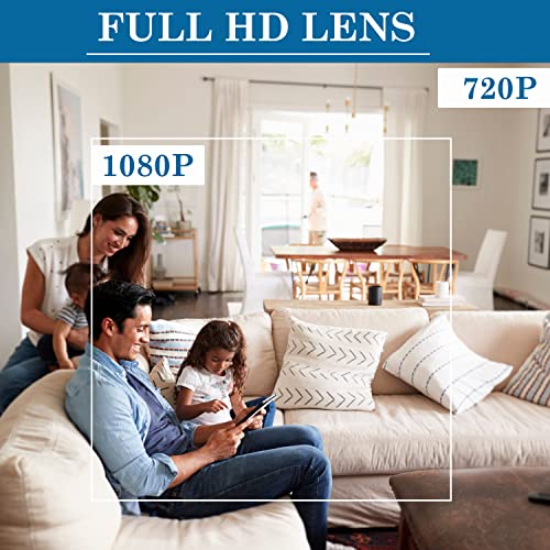 1080P Smoke Detector Security Camera