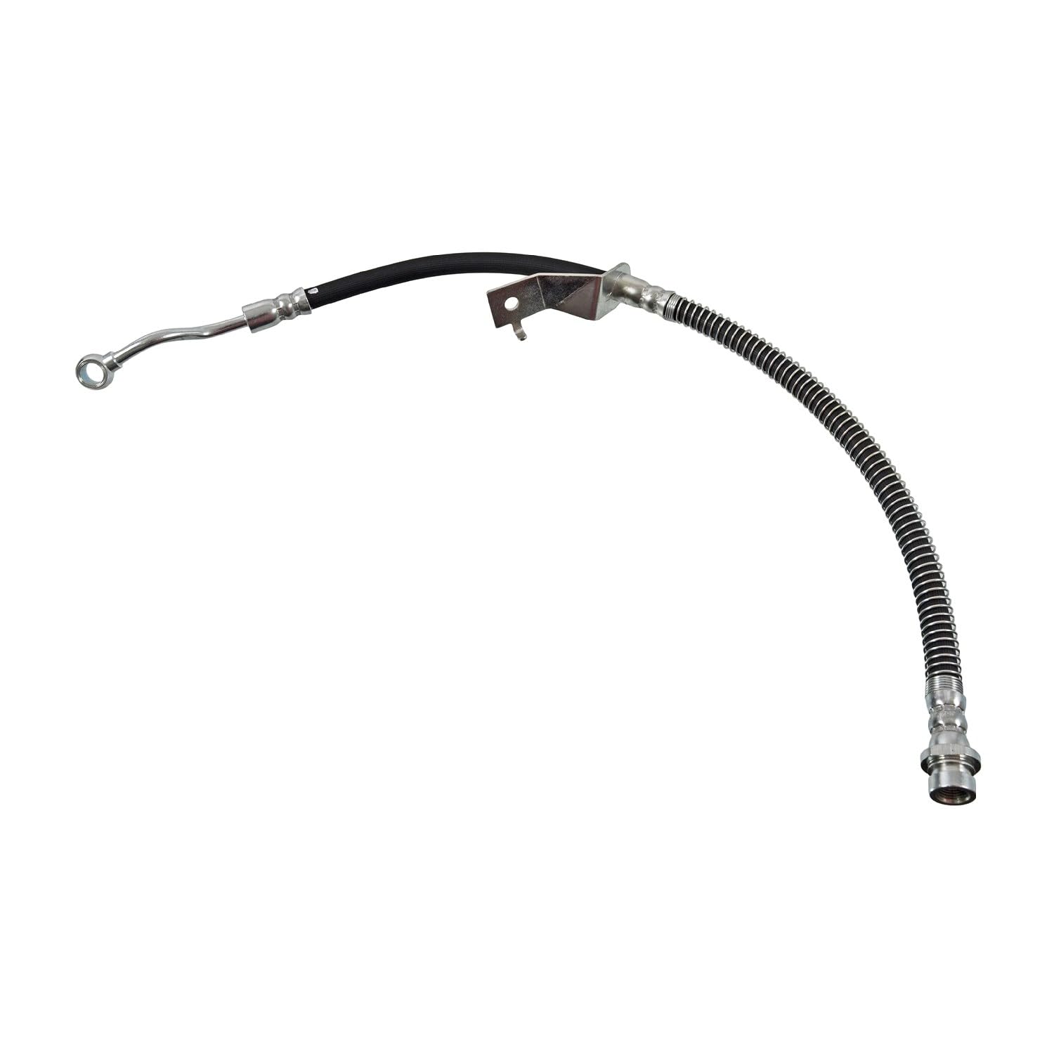 Brake Hose fits HYUNDAI i20 GB 1.4 Front Right 2014 on G4LC Hydraulic Blue Print