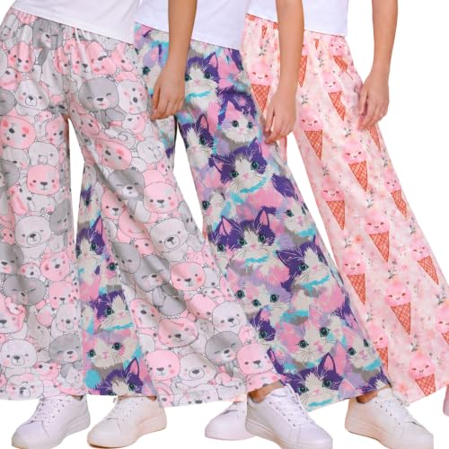 Image of TotzTouch Printed Girls Pant Combo Pack of 3