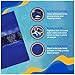 Blue Wave Gold 15-Year 24 ft Round Above Ground Pool Cover for Winter– Durable & Weather-Resistant Polyethylene – 4 ft Overlap, Black Underside, Reinforced Grommets, Winch, Cable – Royal Blue