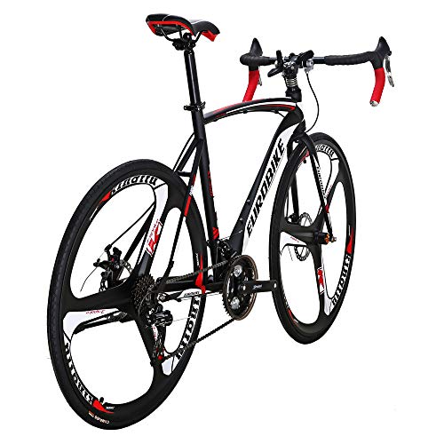 Eurobike HYXC550 Road Bike,21 Speed 54cm Frame Road Bicycle