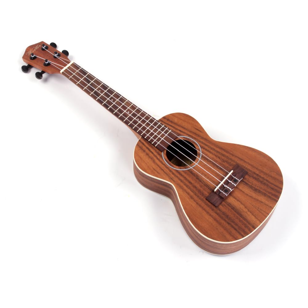 Weller Konzert Ukulele Koa Body und Decke Mahagoni Hals 378mm Mensur