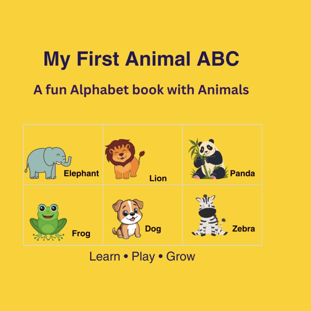 My first ABC with Animals: Alphabet book
