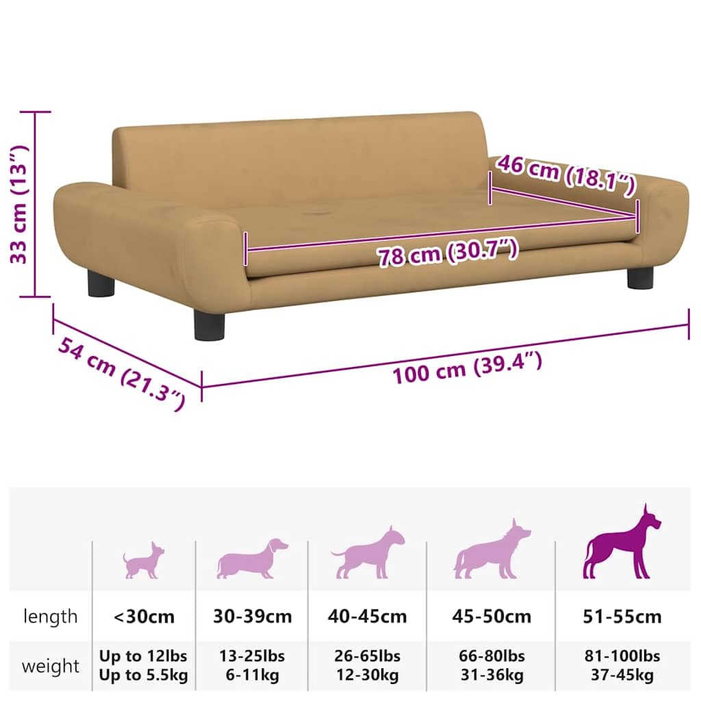 Cuccia per cani in velluto con materasso antiscivolo, cuscino morbido e rivestimento antigraffio, ideale come posto per dormire, nido e divano per animali domestici, cuccioli, anziani, artrosi