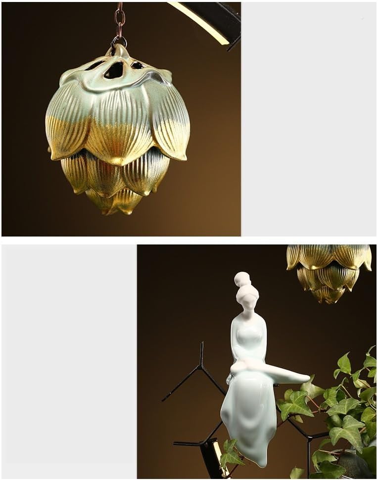 Small Indoor Fountains Tabletop Fountain Chinese Style Office Alpine Water Fountain Ornaments Living Room Fountain Landscape Humidifier Desktop Fountains for Home