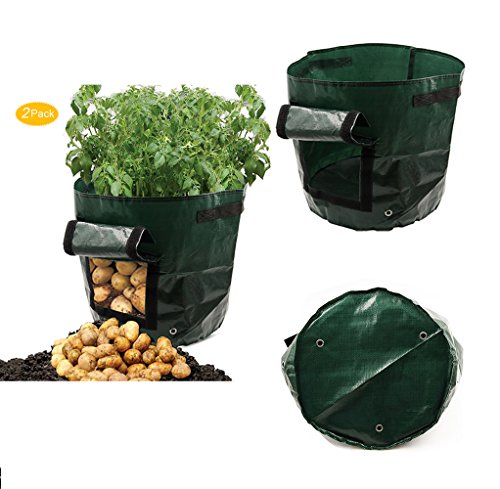 Lxstore Garden Potato Grow Bag, Vegetables Planter Bag