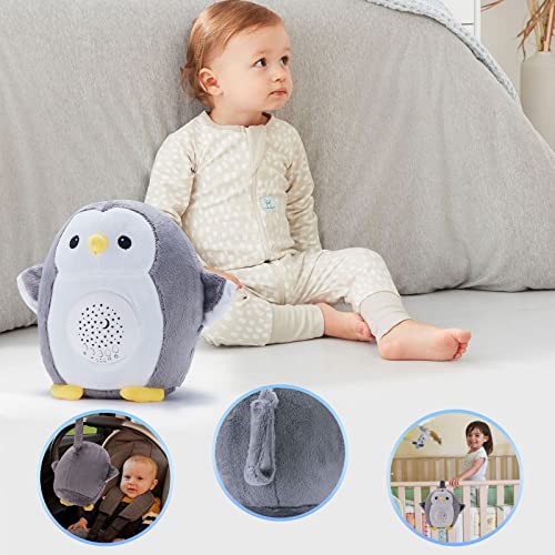 Meero London Penguin AKT13P White Noise Machine,Night Light Projector - Image 4