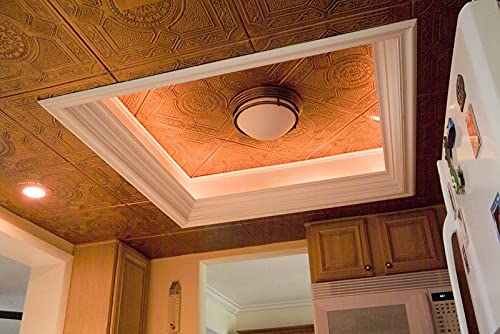 Decorative Foam Ceiling Tile - Lima Design (R30 Kensington Gardens) -3D Styrofoam Ceiling Tiles - ~20