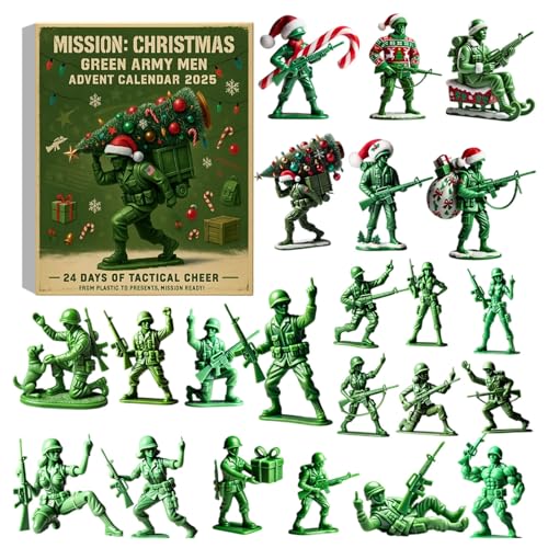 Christmas Green Army Adventskalender 2025, 24 Tage...