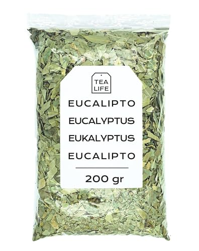 Infusion Eucalipto 200g - Eucalipto Hojas - Hojas de Eucalipto Naturales - Te de Eucalipto -...
