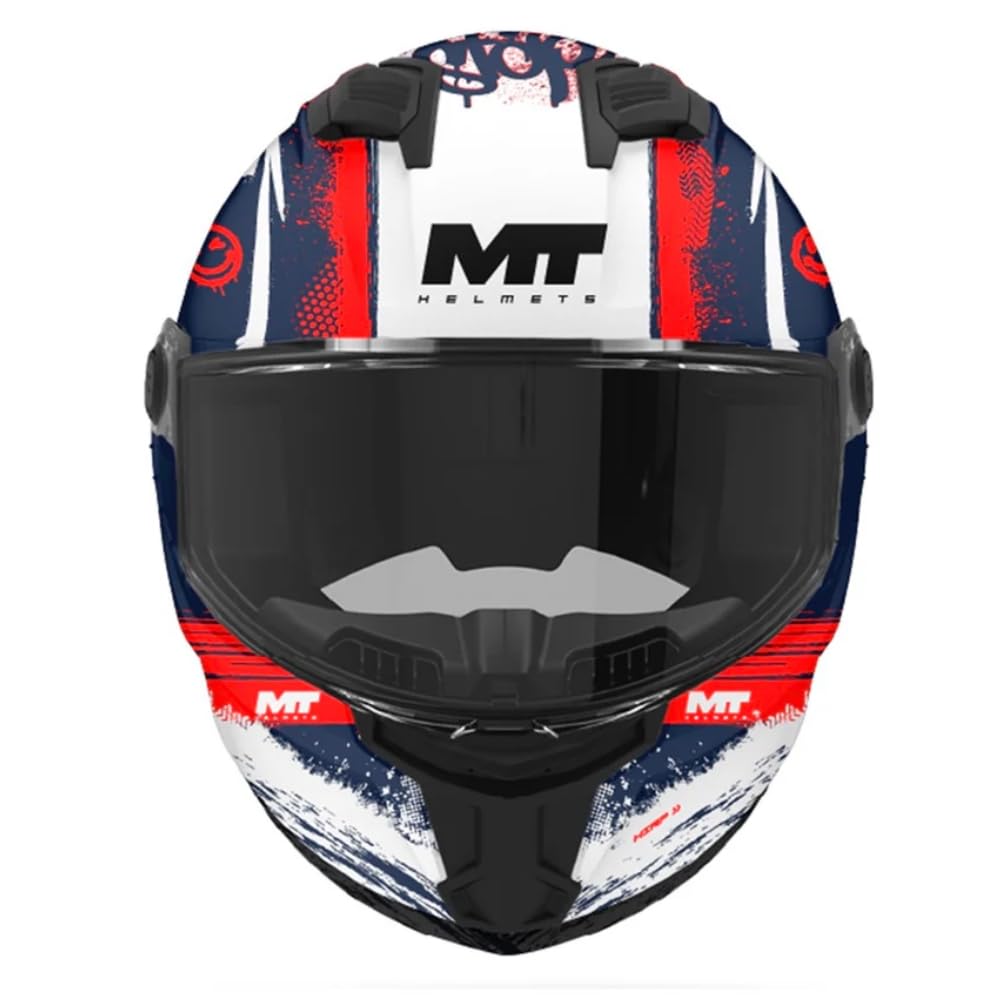 Mt Casco Infantil Stinger 2 Rocket Azul/rojo Medium