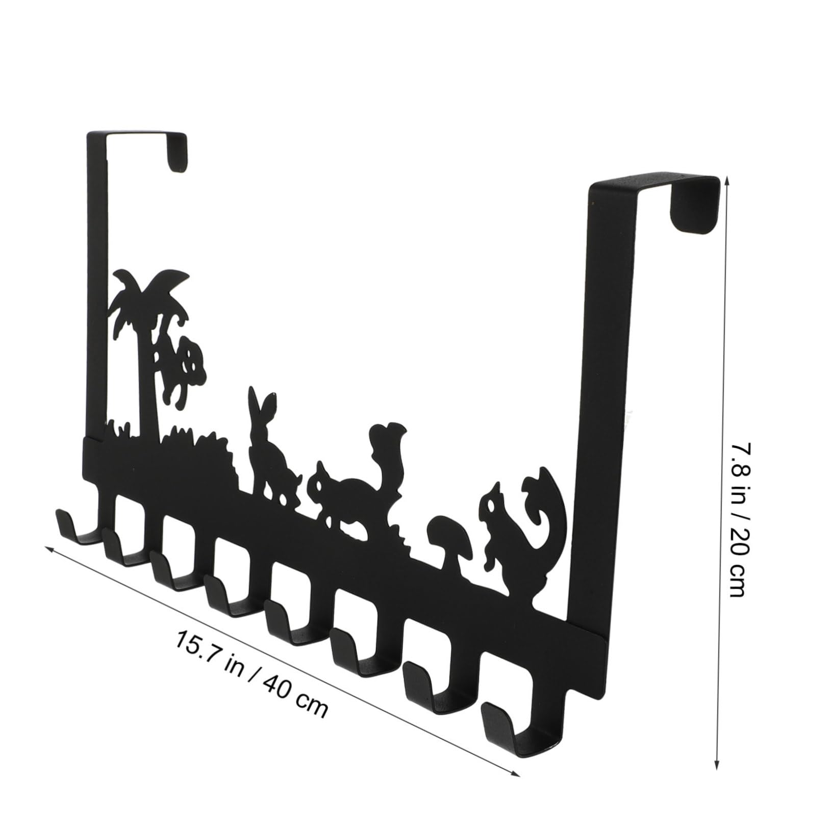 Luxshiny Over Cabinet Hooks Office Organizer Organizers for Drawer Over Cabinet Door Hooks Steel Hangers Towel Rack Coat Hangers Kitchen Cabinet Hooks 5 Hooks Hangers Over The Door Hooks