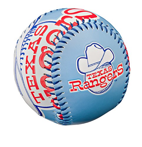 Rawlings MLB Texas Rangers Retro Baseball, Blue