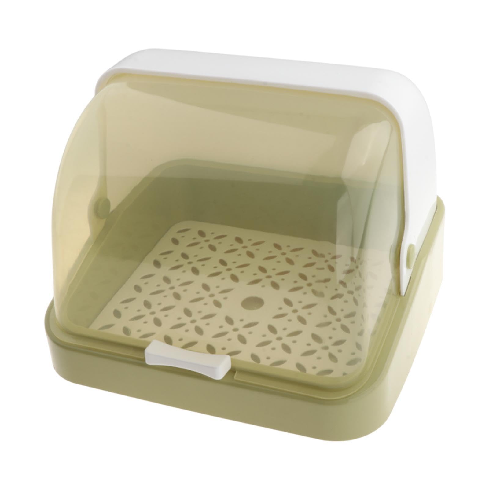 Contenedor para biberones verde con portavasos ideal para organizar la encimera familiar