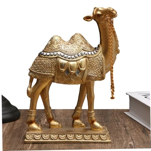 Statue de chameau en résine figurines d'animaux décoration intérieure moderne