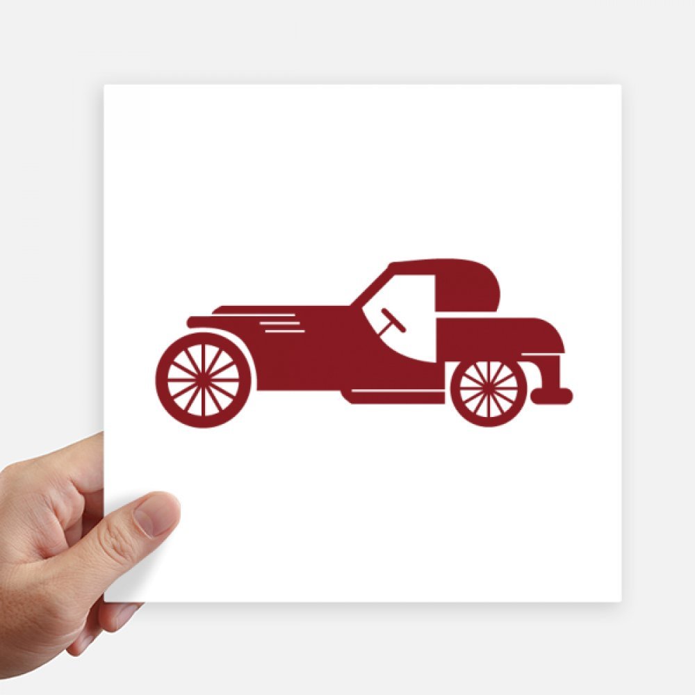 Stickers muraux voiture rouge 20cm pour personnaliser une chambre ou un bureau