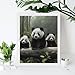 5D Diamond Painting Kits for Adult, Cute Panda Diamond Art Kits for Beginners Fun DIY Crafts Round Diamond Art Canvas Home Wall Decor 16