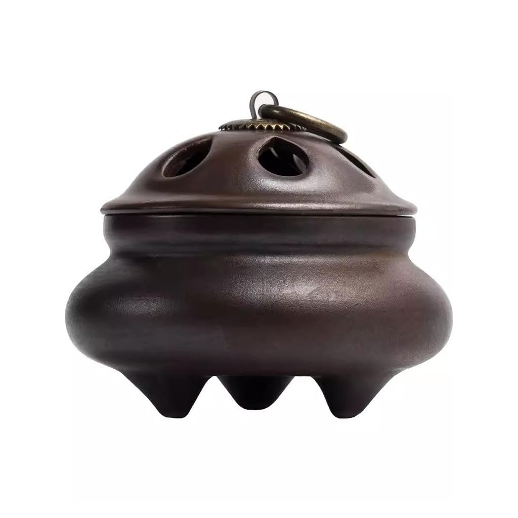 Incense Holder Base Retro Incense Burner Household Indoor Tower Tea Room Study Zen Aromatherapy Ornaments
