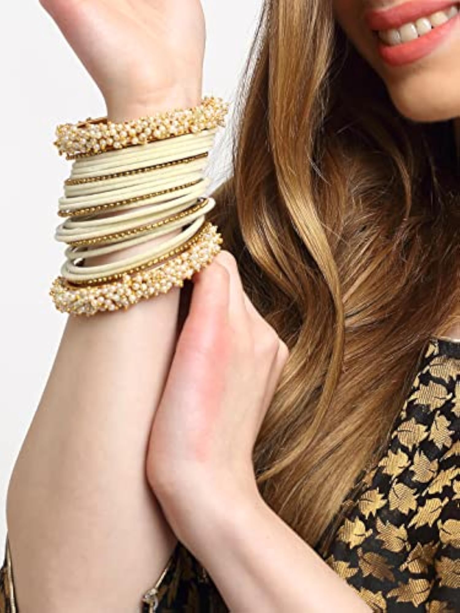 Set of 23 Traditional Bangles - 12994b_2.4