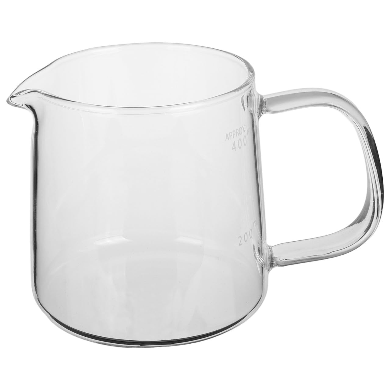 Jarra de café de vidrio doméstica de 400ml para tus mañanas en casa