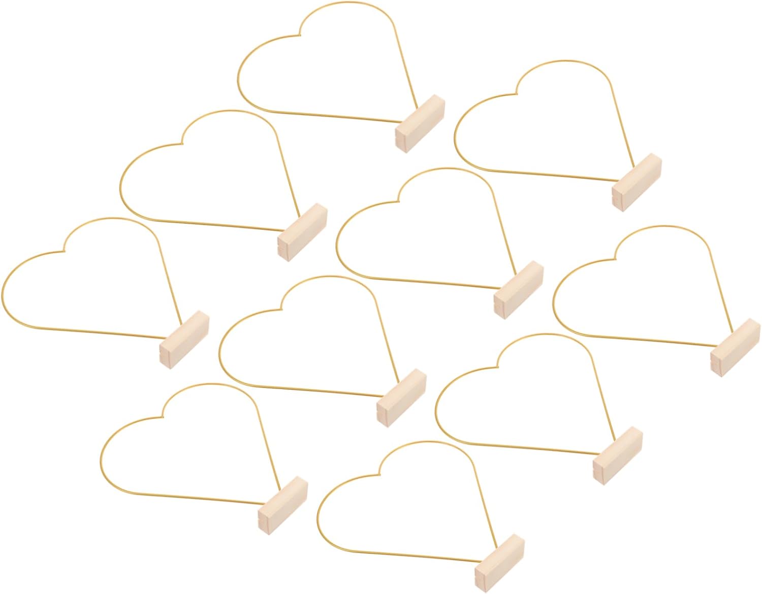 LIFKOME 10 Sets DIY Wedding Table Decor Metal Floral Hoop Base Centerpieces Flower Garlands for Home Decor