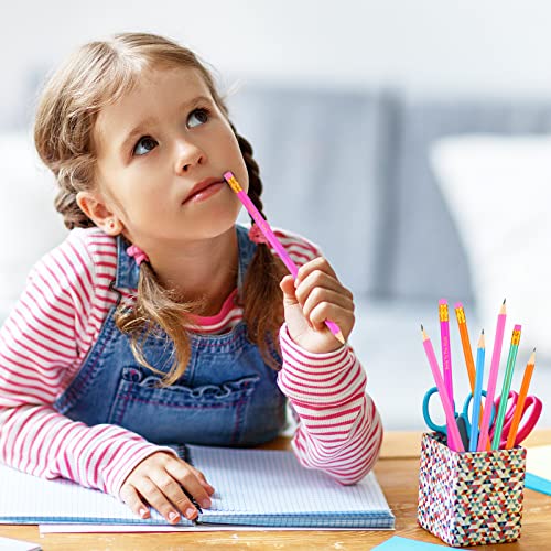 Set de 30 lápices grafito Chinco coloridos con borrador miniatura 7