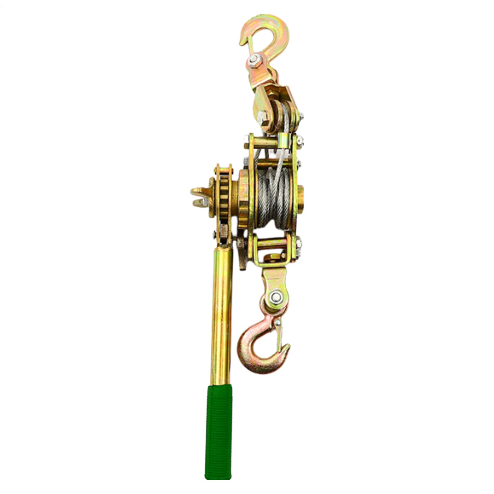 Tensor de alambre de, tensor de cable resistente, de polea de elevación de | trinquete, tensor de trinquete de alambre con engranajes reforzados, tensor manual de cuerda
