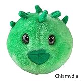 Giantmicrobes - Peluche Microbio gigante - Versión llavero Key Ring Clamidia