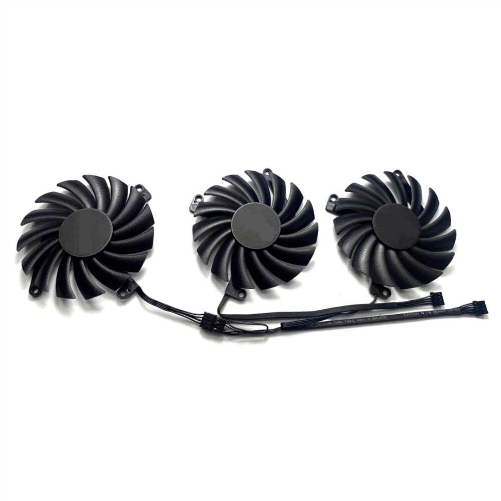 MAHIE Nuevo Ventilador de GPU CF-12910S RTX 3070 TI X3 de 4 Pines, Compatible con INN03D GeForce RTX 3070 TI, RTX 3080, RTX 3080 TI X3 OC, Ventilador de refrigeración de Tarjeta gráfica Cheerfully (C
