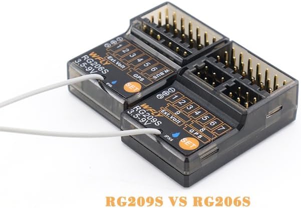WFLY 6 Channels rc car Receiver RG206S rc Receiver for WFLY X9S rc car Transmitter