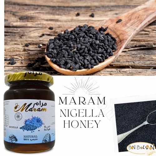 Miel Orgánica Maram con Extracto de Semilla Negra Nigella 250 gm miniatura 3