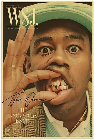 Póster de Tyler the Creator Call Me If You Get Lost, portada de álbum, firmado limitado, pósteres limitados, impresiones en lienzo de rapero, arte