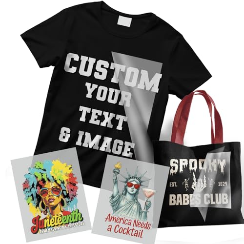 Custom DTF Transfers Ready to Press – Heat Transfer Sheets for...