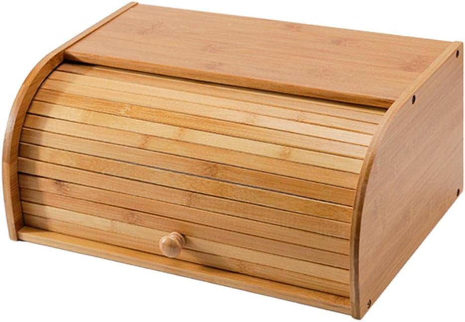 Amazon.co.jp: ブレッドケース ブレッドドロワー ブレッドボックス 大容量 キッチン収納 スパイスラック パン箱 収納ケース パンケース  トースターラック 調味料収納 収納ラック 食パン 収納 おしゃれ : ホーム＆キッチン misppro 木製ブレッドボックス ペストリー ドライフードストレージ キッチン用品 アクセサリー カウンタートップ ブレッドボッ
