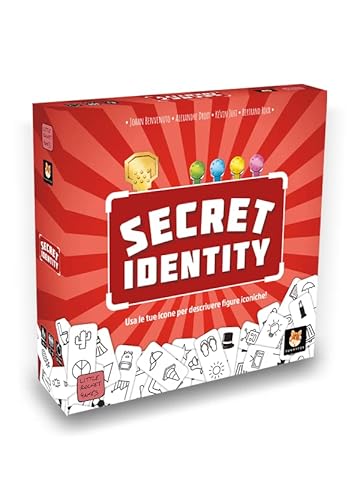 LITTLE ROCKET GAMES SECRET IDENTITY Gioco da Tavolo in Italiano