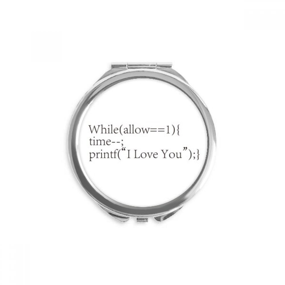 Miroir rond maquillage de poche compact pour corriger le maquillage - 5
