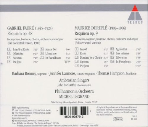 Fauré / Duruflé : Requiem