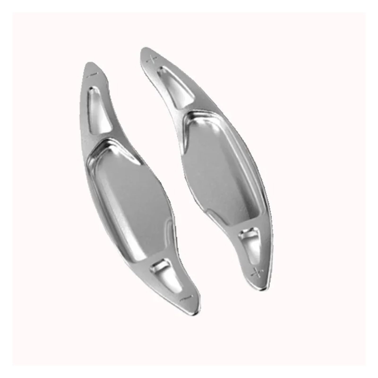 Xxiucj Car Paddle Shifter Extensions for Kia for Stinger for CK for K8 2018 2019 2020 Car Steering Wheel Paddle Shifter Extension Shift(Silver)