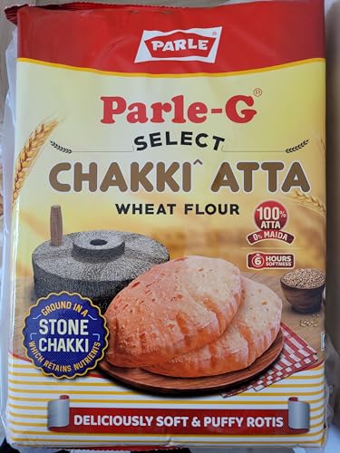 Image of PARLE-G SELECT Chakki M.P Atta, 5KG (Sharbati Wheat Atta)
