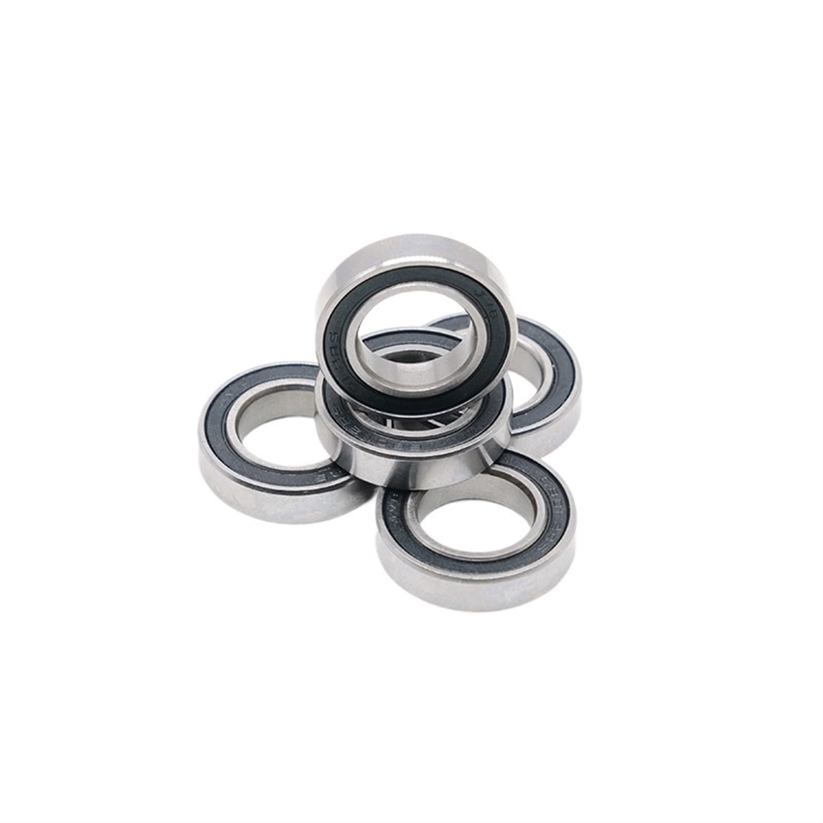 Roulements rigides à billes 10 pièces 6801RS roulement ABEC-3 12x21x5mm Section mince 6801-2RS roulements à billes 61801 RS 6801 2RS avec L-2112DD scellé bleu